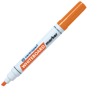 Маркер для белой доски, 1-5 мм, оранжевый, клиновидный нак., CENTROPEN, 8569
