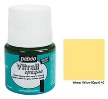 Pebeo Vitrail краска лаковая для стекла матовая 45 мл цв. WHEAT YELLOW