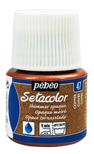 Pebeo Краска Setacolor для темных и светлых тканей 45 мл мерцающая цв. COPPER