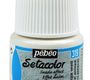 Pebeo Setacolor suede Краска акриловая для ткани эффект замши 45 мл цв. ANTIQUE WHITE