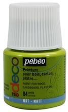 Pebeo P.BO Deco Краска акриловая для творчества и домашнего декора матовая 45 мл цв. ANIS