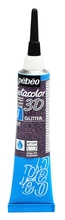 Pebeo Setacolor Краска акриловая 3D объемная для ткани с глиттерами 20 мл цв. VIOLET
