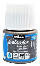 Pebeo Setacolor suede Краска акриловая для ткани эффект замши 45 мл цв. PEBBLE