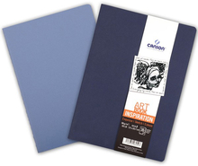 Canson Блокнот для зарисовок Inspiration 96г/кв.м 21*29.7см 36л мягкая обложка индиго/голубой