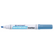 Маркер для белой доски, 1-5 мм, голубой, клиновидный нак., CENTROPEN, 8569