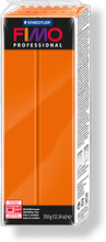 Глина для лепки FIMO professional, 350 г, цвет: оранжевый