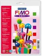 Глина для лепки FIMO soft Основной комплект 8023 10