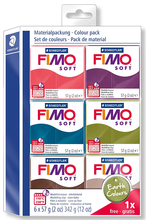 Глина для лепки FIMO soft комплект Цвета Земли 8023 27