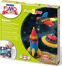 Глина для лепки FIMO kids form&play Детский набор Космос 8034 09 LZ