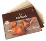 Canson Альбом для пастели Mi-Teintes 5 "коричневых" цветов 160г/м.кв 24*32см 30л склейка