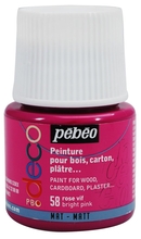 Pebeo P.BO Deco Краска акриловая для творчества и домашнего декора матовая 45 мл цв. VIVID PINK