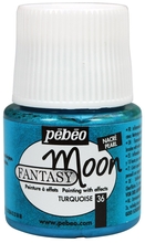 Pebeo Fantasy Moon краска лаковая с эффектом перламутра 45 мл цв. TURQUOISE