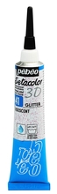 Pebeo Setacolor Краска акриловая 3D объемная для ткани с глиттерами 20 мл цв. IRIDESCENT