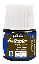 Pebeo Краска Setacolor для светлых тканей 45 мл цв. VELVET BROWN