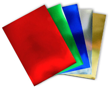 Sadipal Набор бумаги с фольгированным покрытием 225г/м.кв A4 21*29,7см цвета в ассортименте 5л/упак
