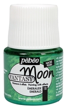 Pebeo Fantasy Moon краска лаковая с эффектом перламутра 45 мл цв. EMERALD