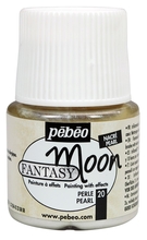 Pebeo Fantasy Moon краска лаковая с эффектом перламутра 45 мл цв. PEARL