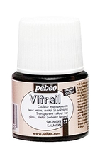 Pebeo Vitrail краска лаковая для стекла прозрачная 45 мл цв. SALMON