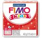 Глина для лепки FIMO kids, 42 г, цвет: блестящий красный