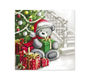 PAW TaT Салфетки столовые Медвежонок с новогодними подарками 33х33 см 20 шт.