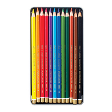 Карандаши цветные художественные KOH-I-NOOR "Polycolor", 12 цветов, 3,8 мм, металлическая коробка, 3