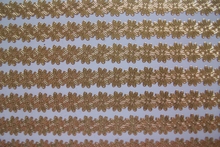 MEYCO наклейки бордюр из цветов золотые лист 10х23 см