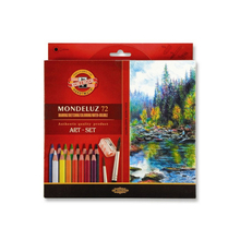 Набор художественных карандашей акварельных MONDELUZ, 72 цв.,картонная упаковка с европодвесом