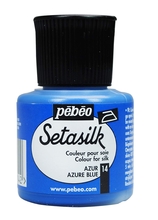 Pebeo Краска по шелку Setasilk 45 мл  цв. AZURE BLUE