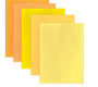 Цветной фетр для творчества, А4, 210х297 мм, BRAUBERG, 5 листов, 5 цветов, толщина 2 мм, оттенки желтого, 660639