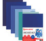 Цветной фетр для творчества, А4, 210х297 мм, BRAUBERG, 5 листов, 5 цветов, толщина 2 мм, оттенки синего, 660641