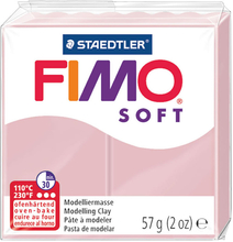 Глина для лепки FIMO soft, 57 г, цвет: нежно-розовый