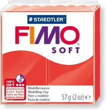 Глина для лепки FIMO soft, 57 г, цвет: индийский красный