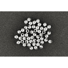 MEYCO кримпы шарик серебряные D 1,5мм, 60 шт.
