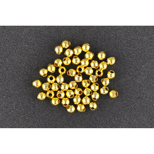 MEYCO кримпы шарик золотые D 1,5мм, 60 шт.