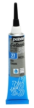 Pebeo Setacolor Краска акриловая 3D объемная для ткани металлик 20 мл цв. ASH