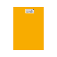 Плакатный картон, 380 г/м2, 48х68 см, 10 листов. темно-желтый
