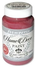 Stamperia Краска матовая для домашнего декора, бордовый, 110 мл
