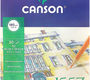 Canson Альбом для графики 1557 180г/м.кв 42*59.4см 30л Малое зерно спираль по короткой стороне