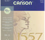 Canson Альбом для графики 1557 120г/м.кв 21*29.7см 50л Малое зерно спираль по короткой стороне