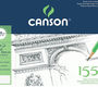 Canson Альбом для графики 1557 120г/м.кв 42*59.4см 50л Малое зерно склейка по короткой стороне