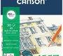 Canson Альбом для графики 1557 180г/м.кв 14.8*21см 30л Малое зерно склейка по короткой стороне