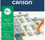 Canson Альбом для графики 1557 180г/м.кв 21*29.7см 30л Малое зерно склейка по короткой стороне