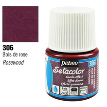 Pebeo Setacolor suede Краска акриловая для ткани эффект замши 45 мл цв. ROSEWOOD