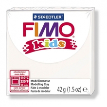 Глина для лепки FIMO kids, 42 г, цвет: белый