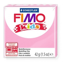 Глина для лепки FIMO kids, 42 г, цвет: нежно-розовый