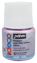 Pebeo P.BO Deco Краска акриловая для творчества и домашнего декора перламутровая 45 мл цв. ANTIQUE P