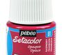 Pebeo Краска Setacolor для темных и светлых тканей 45 мл цв. RASPBERRY