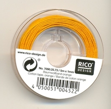 RICO Design шнур оранжевый, 1мм х 5м