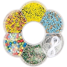 RICO Design набор бисера для браслетов разноцветный D 10,5см