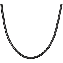 RICO Design шнурок черный плетеный имитация кожи 100 см